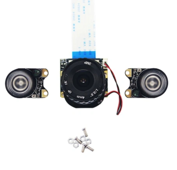 Raspberry Pi 3 B+ 5MP Camera IR-CUT 5MP 4 6 8 mm Focal Adjustable Length Night Vision NoIR Camera for Raspberry Pi 3 Model B+