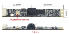 SANSETECH OV5647 5MP Auto Focus Camera Module for Kiosk Machine