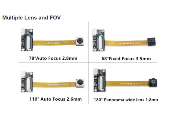 SANSETECH OV5693 5MP 2K 5 megapixel 2K soft and hard board flexible structure embedded device built-in camera module