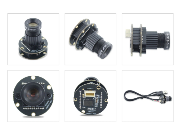 SANSETECH PS5520 5Megapixel 2K Cylindrical Pipeline Industrial Equipment