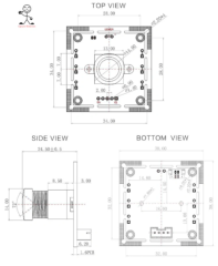 SANSETECH 1MP Camera Module For Autodarts Scoring System