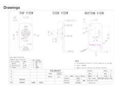 SANSETECH GC0308 0.3MP 120FPS mini infrared camera module