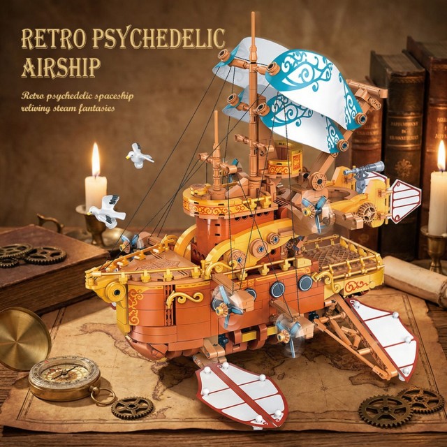 Pirate Ship Brick Set PKSD03 - Custom Brick Set
