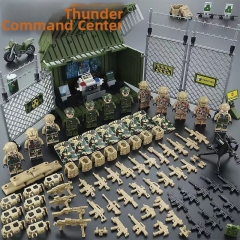 Desert-Tan Military Accessory Set - Army Action Figure