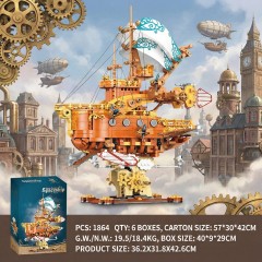 Pirate Ship Brick Set PKSD03 - Custom Brick Set
