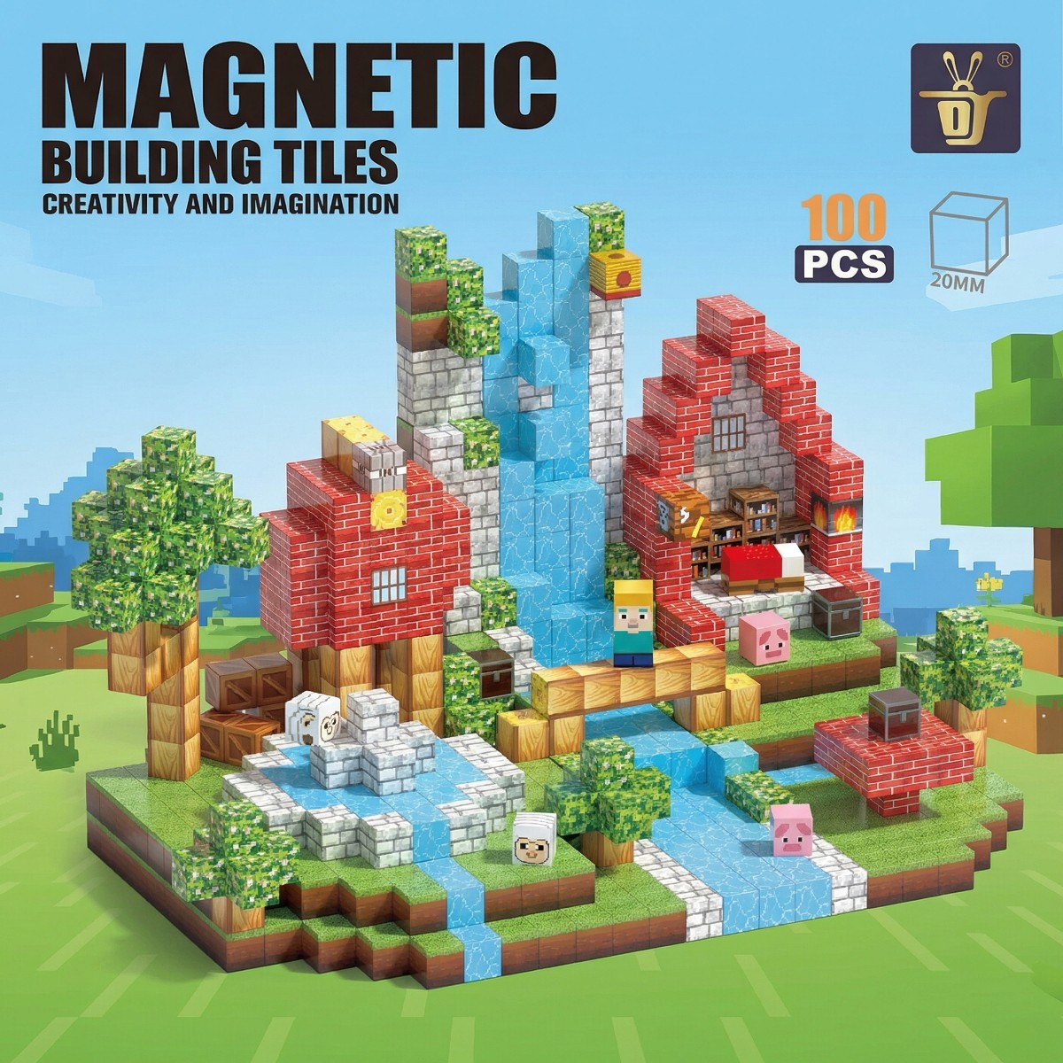 CLFK02 Magnetic Blocks - Wholesale Building Blocks