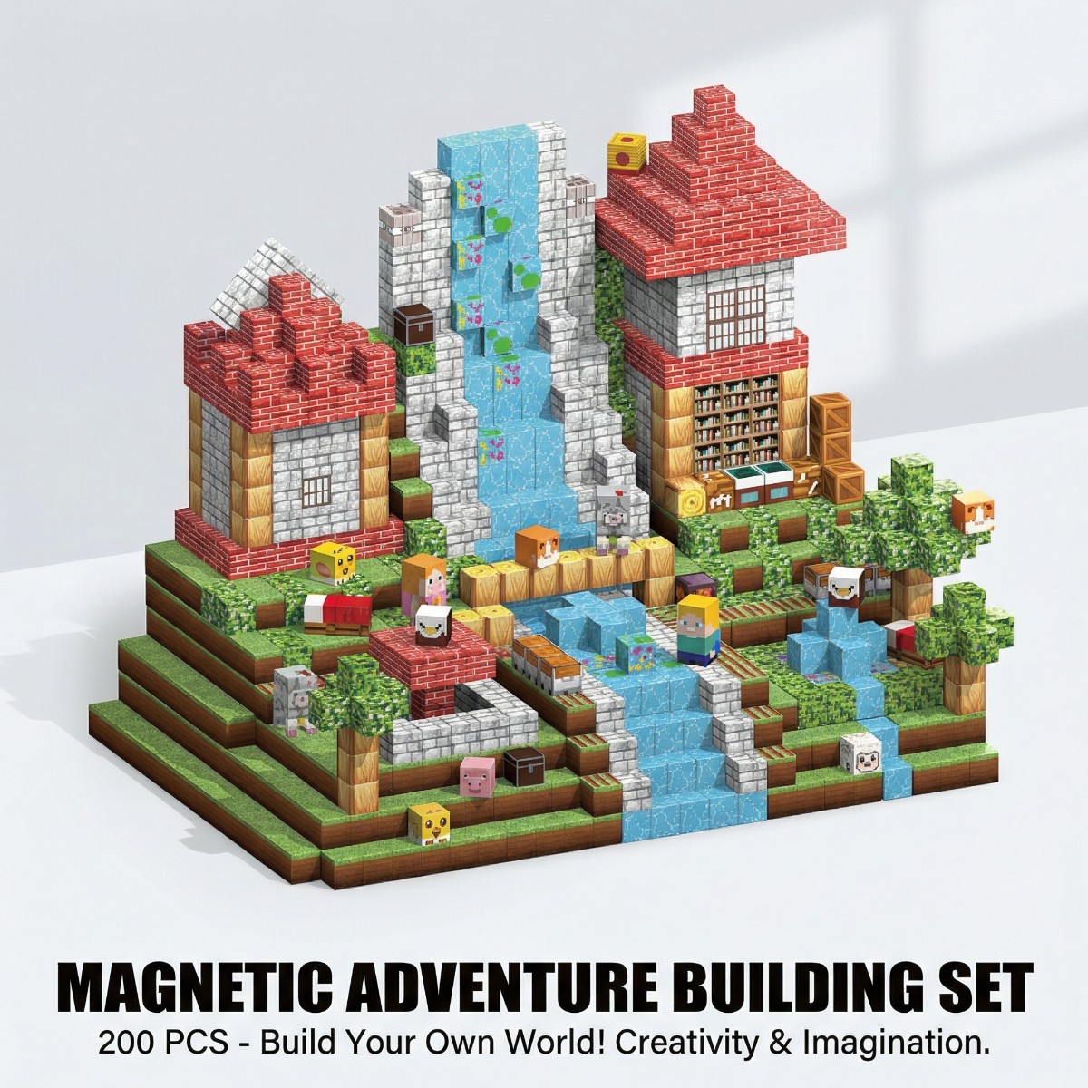 CLFK02 Magnetic Blocks - Wholesale Building Blocks