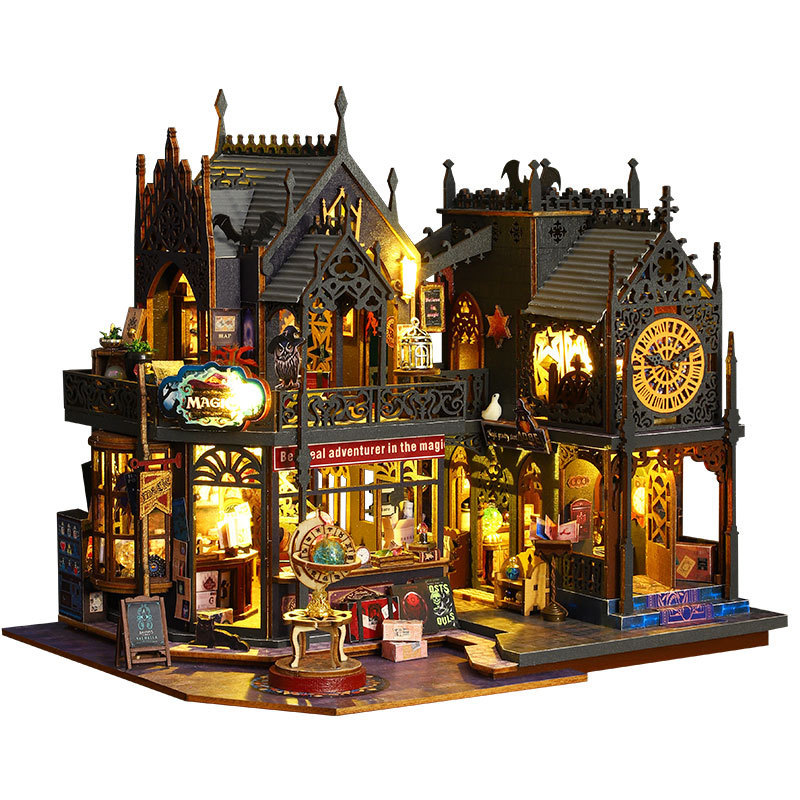 Miniature House Model - Custom Brick Set & DIY Bricks