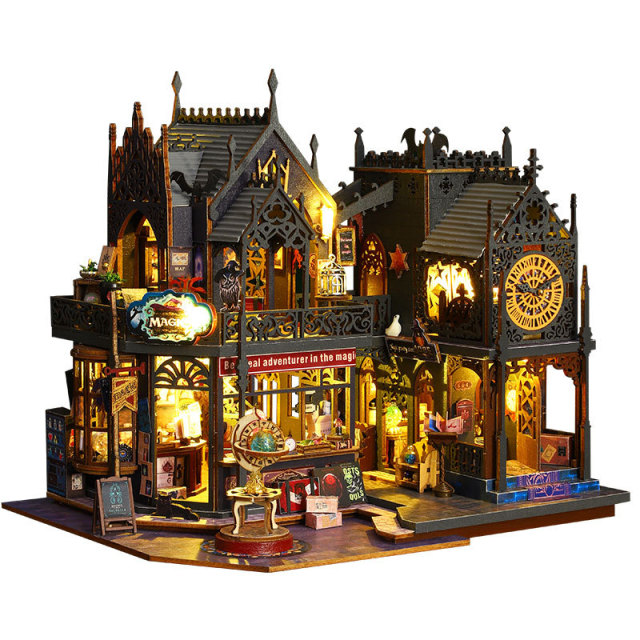 Miniature House Model - Custom Brick Set & DIY Bricks