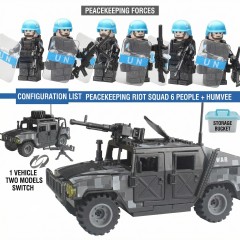 Military Weapons Pack Army Equipment Helmet Armor Various of Military Accessories Building Block Toy Compatible with Major Brands Soldier Figures -BR09