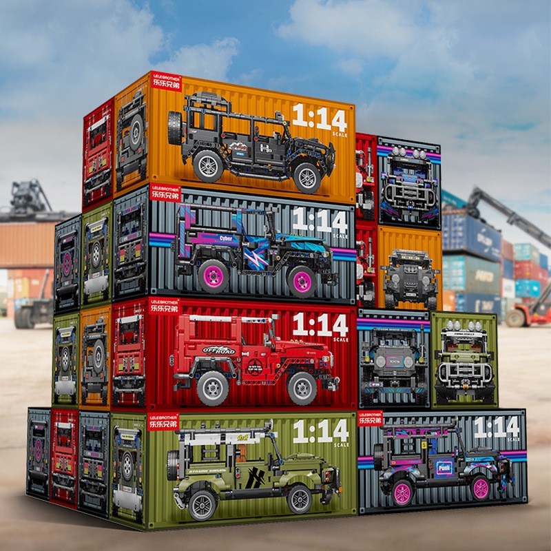 Technic Off-Road Car Building Set 768 Pieces Pull-Back Hard Off-Road Car Model for Teens and Adults 14+ Birthday Christmas Easter Displayable 1:14 Scale Creative Construction-SC03