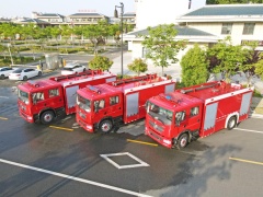 Dongfeng D9 Dolika Six-Ton Foam Fire Engine