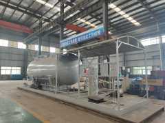 5 to 100 cubic LPG skid-mounted station