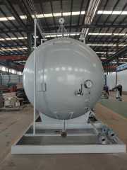 5 to 100 cubic LPG skid-mounted station