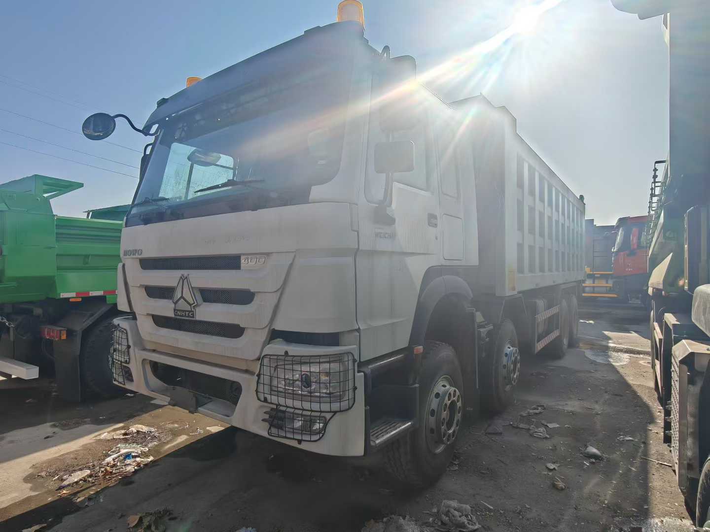 China National Heavy Duty Truck HOWO TX 8X4 Dump
