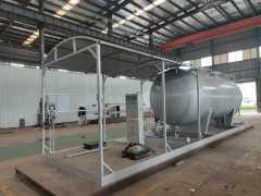 5 to 100 cubic LPG skid-mounted station
