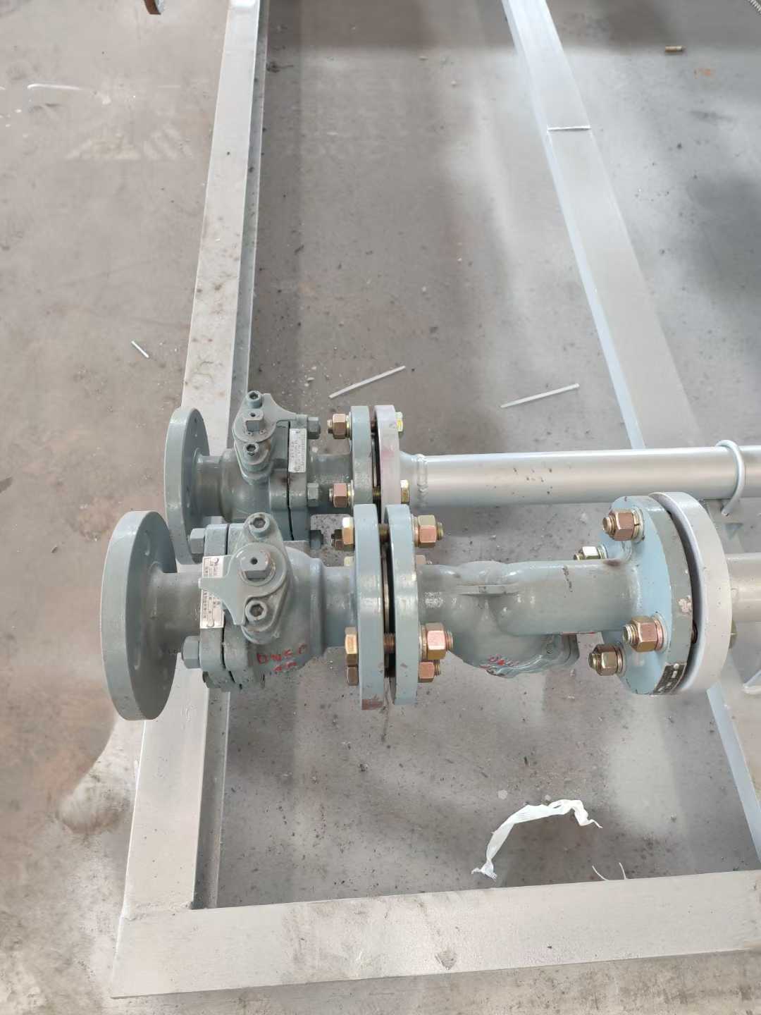 5 to 100 cubic LPG skid-mounted station