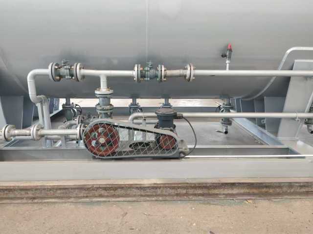 5 to 100 cubic LPG skid-mounted station