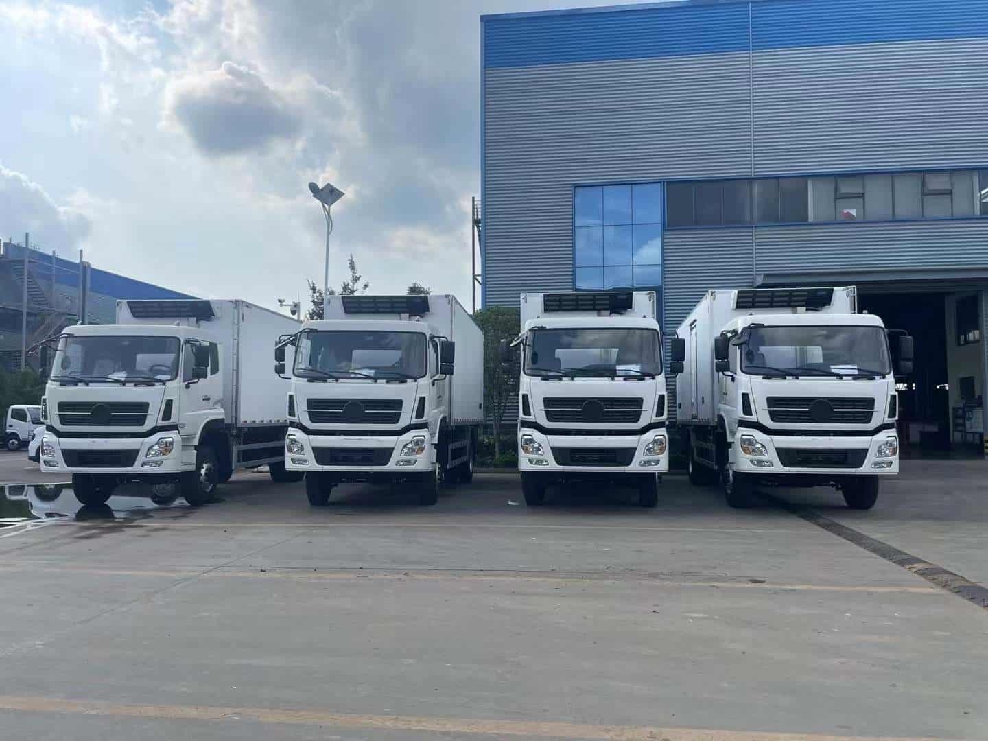 Dongfeng Tianjin 4×2 refrigerated truck