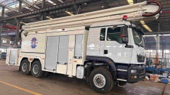 25-meter aerial fire truck