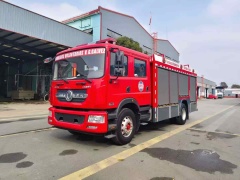 Dongfeng D9 Double-Drainage Tank Fire Truck