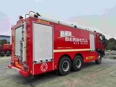 Foton fire truck with 8 cubic meter water tank and 2 cubic meter foam tank