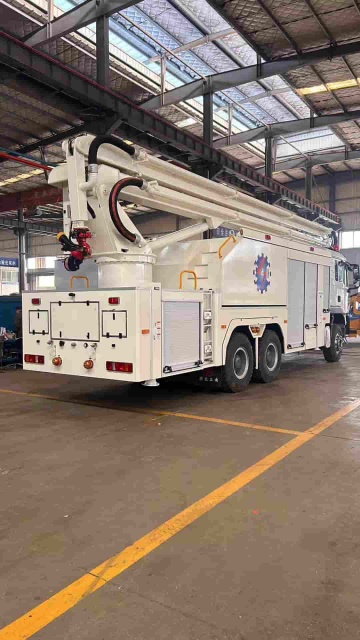 25-meter aerial fire truck