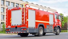 Sinotruk Howo 8 cubic meter foam fire truck