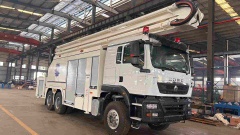 25-meter aerial fire truck
