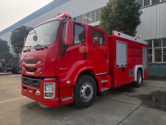 Isuzu 6 cubic meter foam fire truck