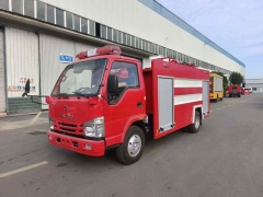 Isuzu 3-ton water tanker fire truck