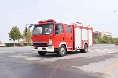 Sinotruk Howo light truck 4×2 fire truck