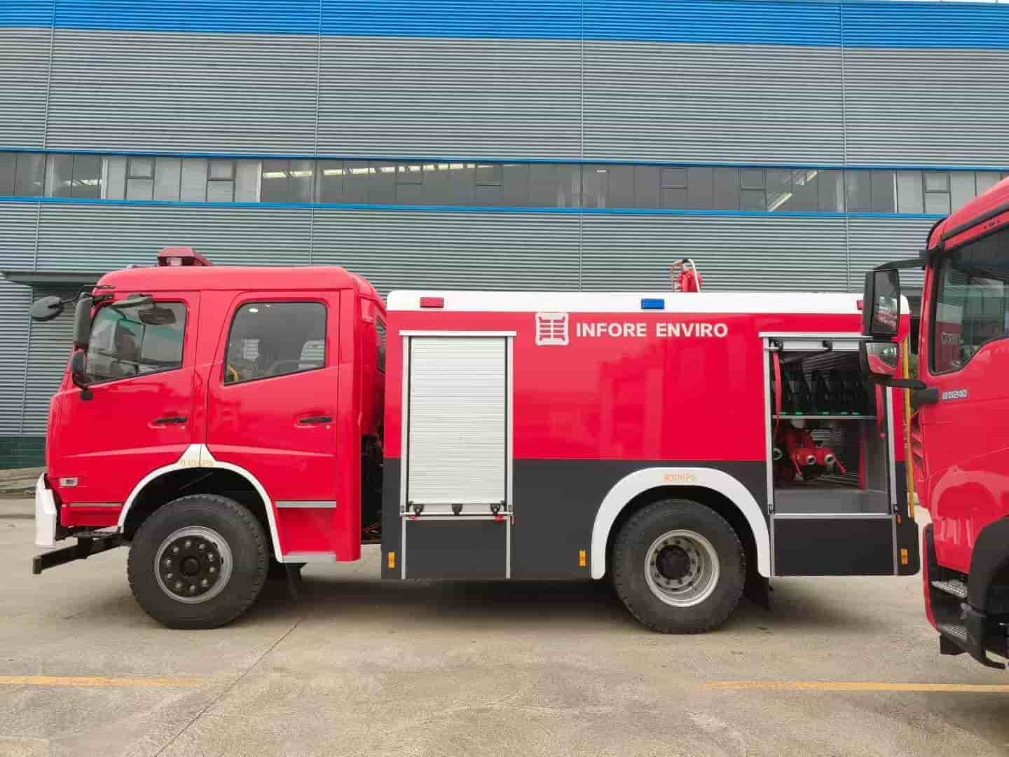 National III Dongfeng 5-ton foam fire truck