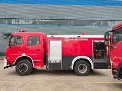 National III Dongfeng 5-ton foam fire truck