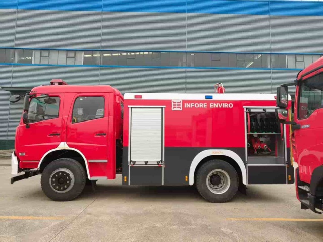 National III Dongfeng 5-ton foam fire truck