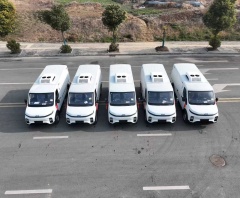 JAC Marlboro Pure Electric Refrigerated Truck (Can Enter Basements）