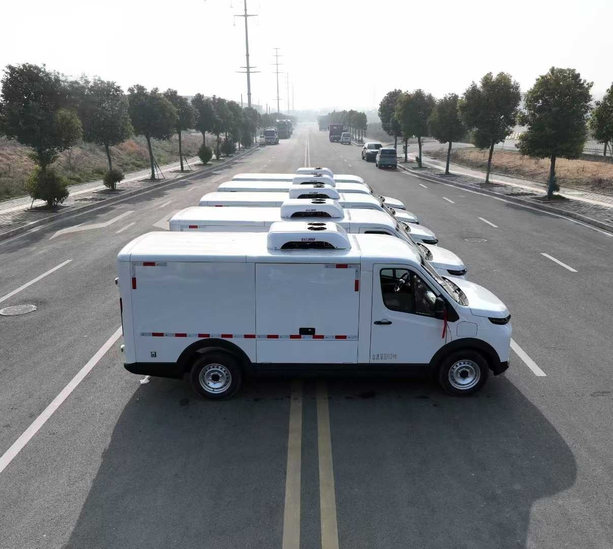 JAC Marlboro Pure Electric Refrigerated Truck (Can Enter Basements）