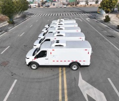 JAC Marlboro Pure Electric Refrigerated Truck (Can Enter Basements）