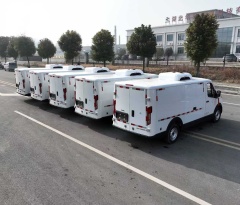 JAC Marlboro Pure Electric Refrigerated Truck (Can Enter Basements）