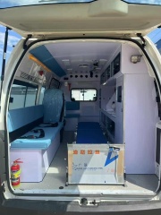 Right-hand drive Foton G9 ambulance