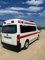 Right-hand drive Foton G9 ambulance