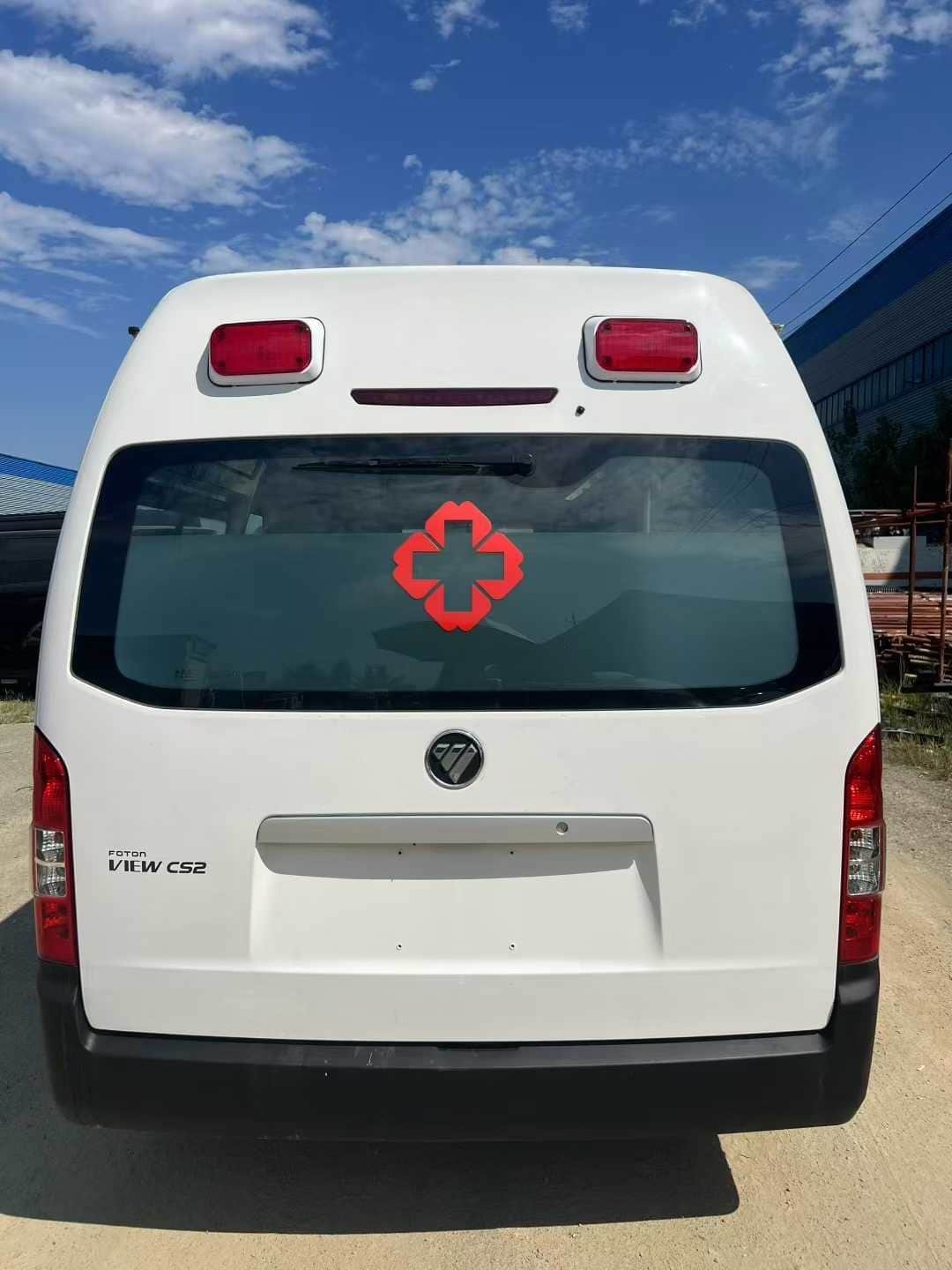 Right-hand drive Foton G9 ambulance
