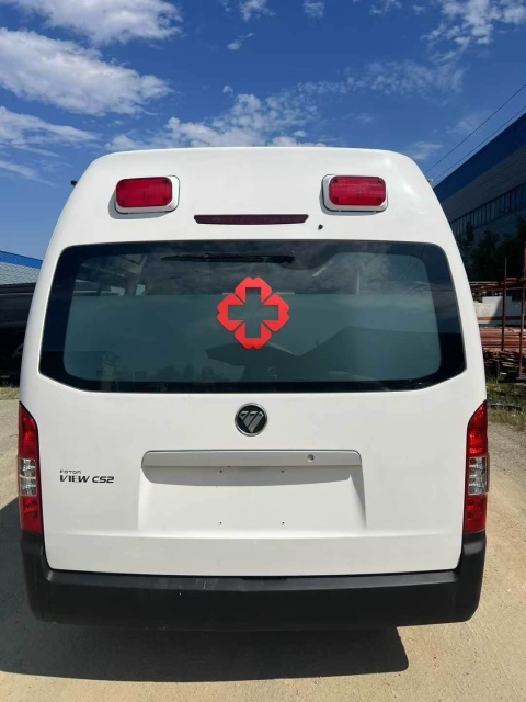 Right-hand drive Foton G9 ambulance