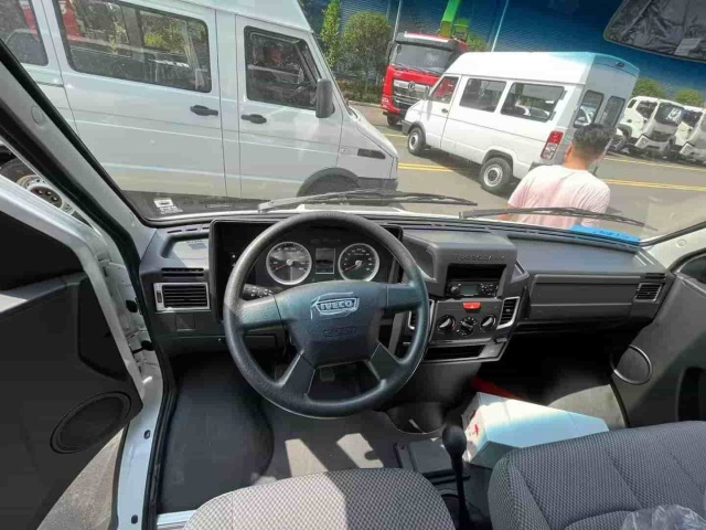 Iveco's proud short-wheelbase, mid-roof ambulance