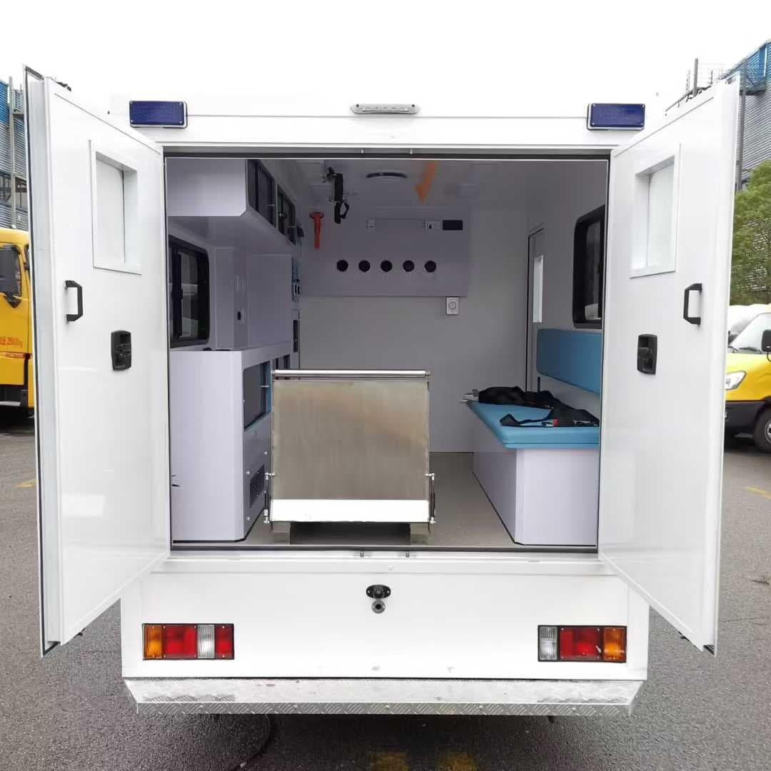 Isuzu pickup truck mobile ambulance
