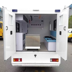 Isuzu pickup truck mobile ambulance