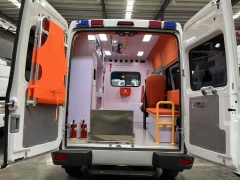 Iveco's proud short-wheelbase, mid-roof ambulance