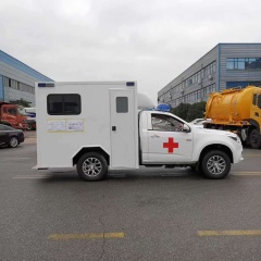 Isuzu pickup truck mobile ambulance