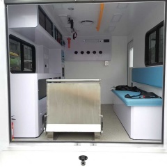Isuzu pickup truck mobile ambulance