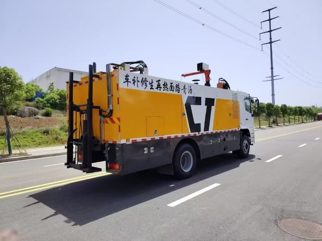 SHACMAN Automobile Delong Asphalt Road Hot Recycling Repair and Maintenance Truck